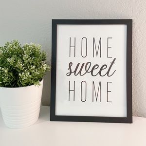 Home Decor Sign - “Home Sweet Home”